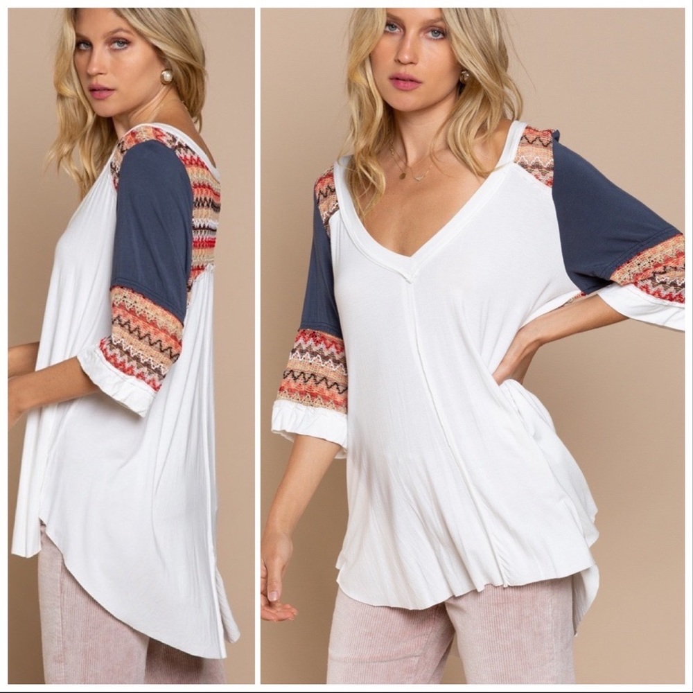 POL The "MISS-oni” Boho Knit Top - Picture 13 of 16